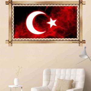 ASİL BAYRAK RUSTİK  TABLO