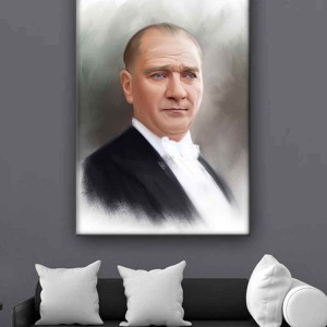 MUSTAFA KEMAL ATATÜRK KANVAS TABLO