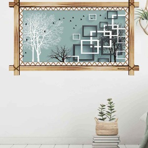 MODERN YAPAY ZEKA RUSTİK  TABLO
