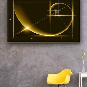 MODERN GOLD ALTIN ORAN KANVAS TABLO